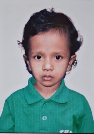 baby AYUSH Happy birthday from best playschool in ranchi